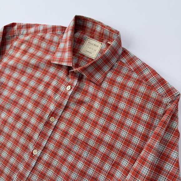 Men’s Billy Reid Long Sleeve Shirt Size Large - Picture 2 of 8